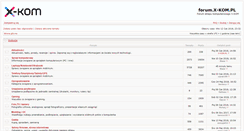 Desktop Screenshot of forum.x-kom.pl